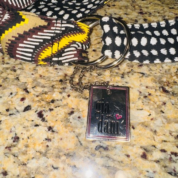 Gia & Dani Boho Sling Bag With Polka Dot Lining Tribal Southwest Crossbody Purse - Picture 14 of 14